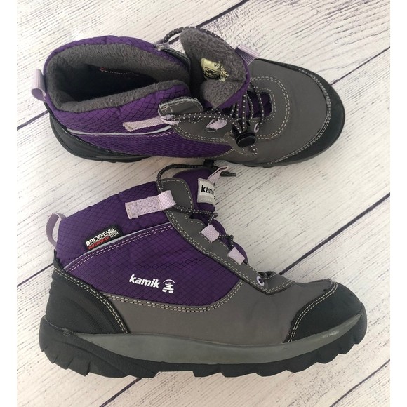 Kamik Day trip Hiker Boot Size 3 Purple - Picture 1 of 9